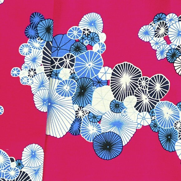 Diane von Furstenberg Jewel Silk Combo Wrap Dress Floating Flowers Size 0 NWOT - Picture 4 of 9